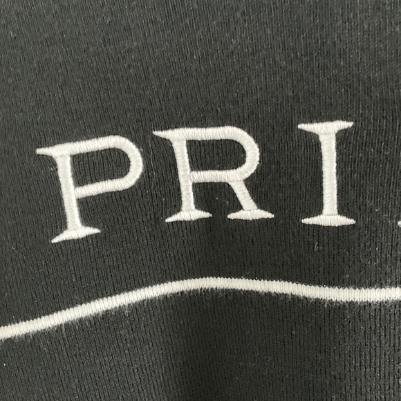 H&M x Pringle of Scotland Knit Sweater Blokettecore Black white S oversized - Picture 15 of 15